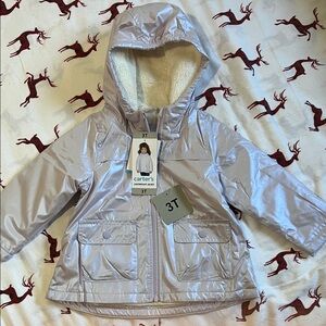 Carter's Metallic Lavender Kids Jacket